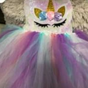 🦄 Unicorn dress and shoes 🦄